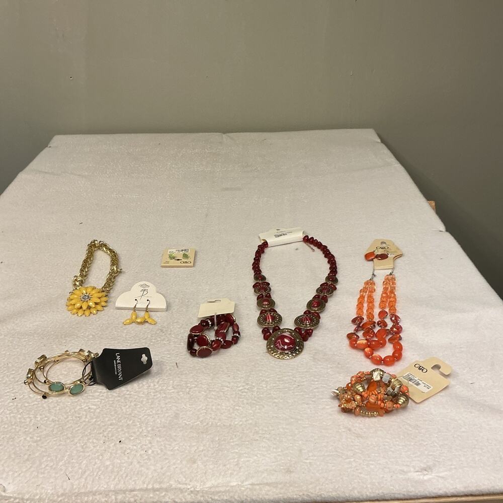 Cato Mixed Jewelry Lot Necklace Bracelet Earrings NWT. 3511